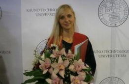EVF Finansų katedros doktorantė pelnė Lietuvos banko įsteigtą V. Jurgučio stipendiją