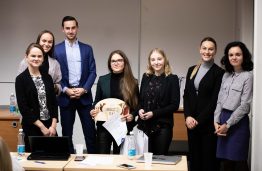 AB „Lietuvos geležinkeliai“ atstovas: KTU studentai atsakingi ir turi didelį potencialą